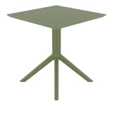 Sky Table 70 - Olive Green
