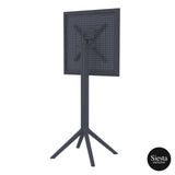 Sky Folding BAR Table 60 Square - Anthracite