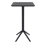 Sky Folding BAR Table 60 Square - White