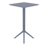 Sky Folding BAR Table 60 Square - White