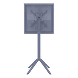 Sky Folding BAR Table 60 Square - White