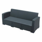 Mykonos Lounge Sofa XL - Silver Grey