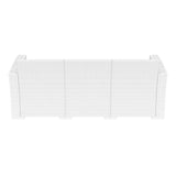 Mykonos Lounge Sofa XL - Silver Grey