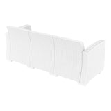 Mykonos Lounge Sofa XL - Silver Grey