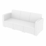 Mykonos Lounge Sofa XL - Silver Grey