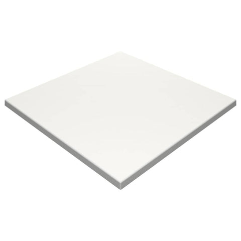 Werzalit White 700mm Square Duratop by SM France