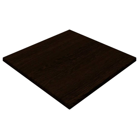 Werzalit Wenge 800mm Square Duratop by SM France