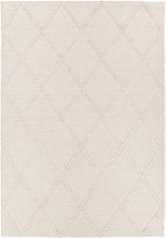 Leilani Diamond Braided Cream Rug 160x230cm