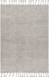 Leilani Plush Diamond Grey Rug 160x230cm
