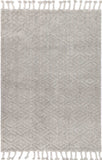 Leilani Plush Diamond Grey Rug 300x400cm