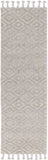 Leilani Plush Diamond Grey Rug 80x300cm