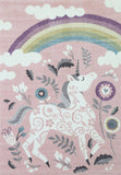 Nova Kids Pink Unicorn Rug 120x170 cm
