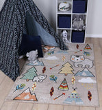 Nova Kids Beige Adventure Rug 160x230 cm