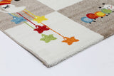 Nova Kids Beige Boxy Rug 160x230 cm