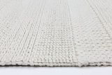 Zayna Grace White Wool Blend Rug 200x290cm