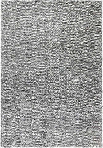 Zayna Loopy Charcoal Wool Blend Rug 200x290cm