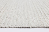 Zayna Cue White Wool Blend Rug 240x330cm