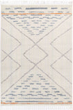 Pasto Tribal Light Grey Rug 160x230cm