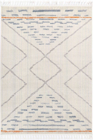 Pasto Tribal Light Grey Rug 160x230cm