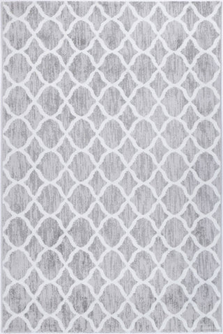 Windjana Lattice Silver Rug 160x230cm
