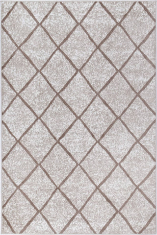 Windjana Diamond Latte Rug 200x290cm