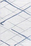 Windjana Abstract Stripe Light Blue Rug 240x330cm