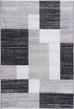Windjana Abstract Geometric Grey Rug 240x330cm