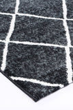 Windjana Diamond Charcoal Rug 280x380cm
