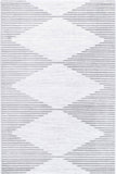 Windjana Abstract Diamond Silver Rug 80x150cm
