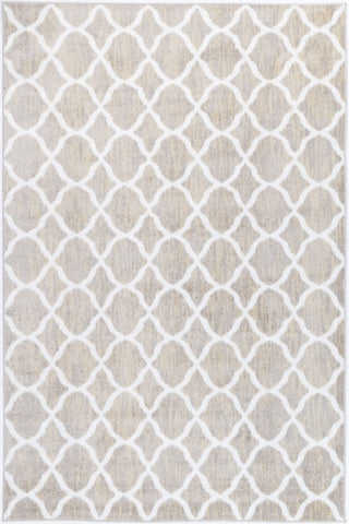 Windjana Lattice Latte Rug 80x150cm