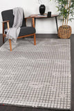 Verve Grey Cubic Rug 160x230cm