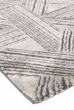 Verve Grey Geometric Rug 80x300cm