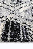 Myk Black White Diamond Rug 160x230 cm