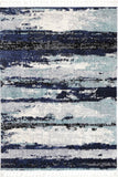 Myk Navy Blue Abstract Rug 160x230 cm
