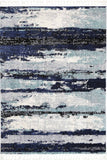 Myk Navy Blue Abstract Rug 200x290 cm