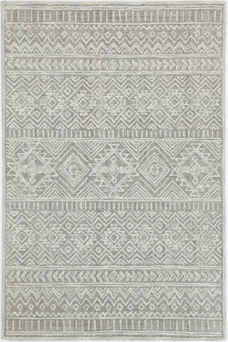 Mila Tribal Light Grey Rug 280x380cm