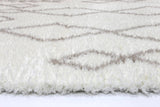 Moroccan Cream and Beige Tribal Rug 160X230cm