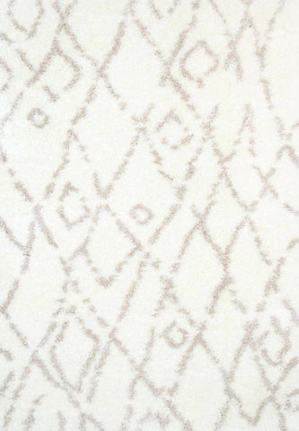 Moroccan Cream and Beige Fes Rug 200X290cm