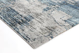 Roman Mosaic Modern Grey Turquoise Rug 300x400 cm