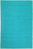 Natura Wool Turquoise Blue Diamond Rug 120x170 cm