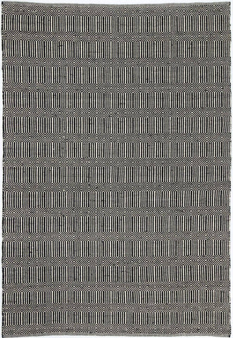 Natura Wool Black Line Rug 120x170 cm
