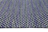 Natura Wool Blue Striped Rug 160x230 cm