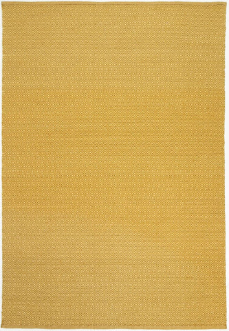 Natura Wool Yellow Diamond Rug 160x230 cm