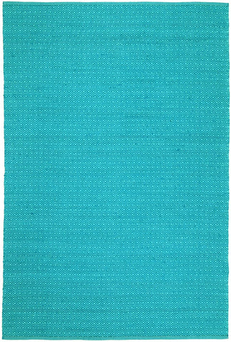 Natura Wool Turquoise Blue Diamond Rug 160x230 cm