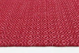 Natura Wool Hot Pink Diamond Rug 200x290 cm