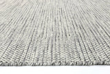 Scandi Grey Reversible Wool Rug 240x330 cm