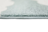 Piccolo  Aqua White Cloud Kids Rug 120x170cm