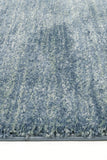 Zarin Solid Blue Modern Rug 80x300 cm
