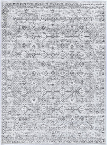 Ligures Grey White Ancient Rug 200X290cm