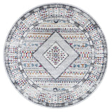 Ligures Multi Tribal Rug 200X200cm Round